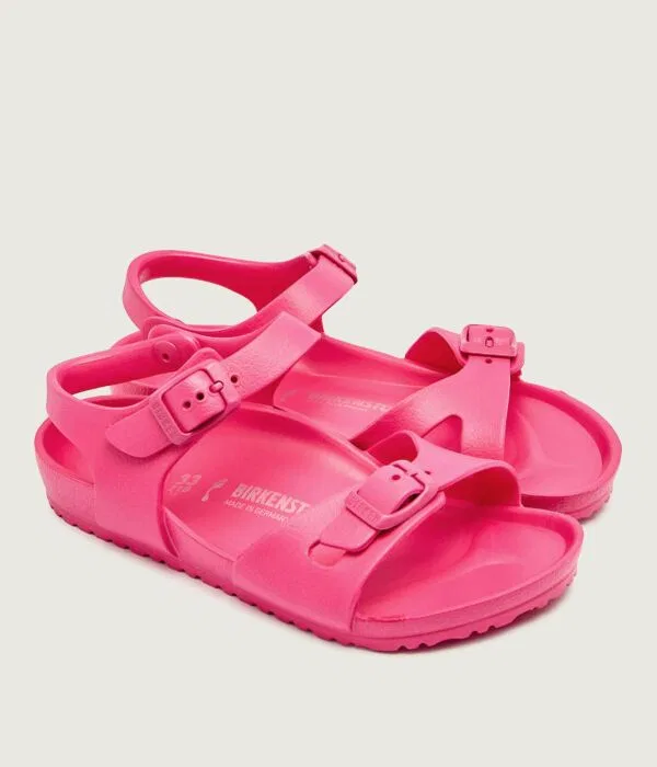 Детские сандалии для девочек пластиковые Birkenstock, Fuxia — фото 3