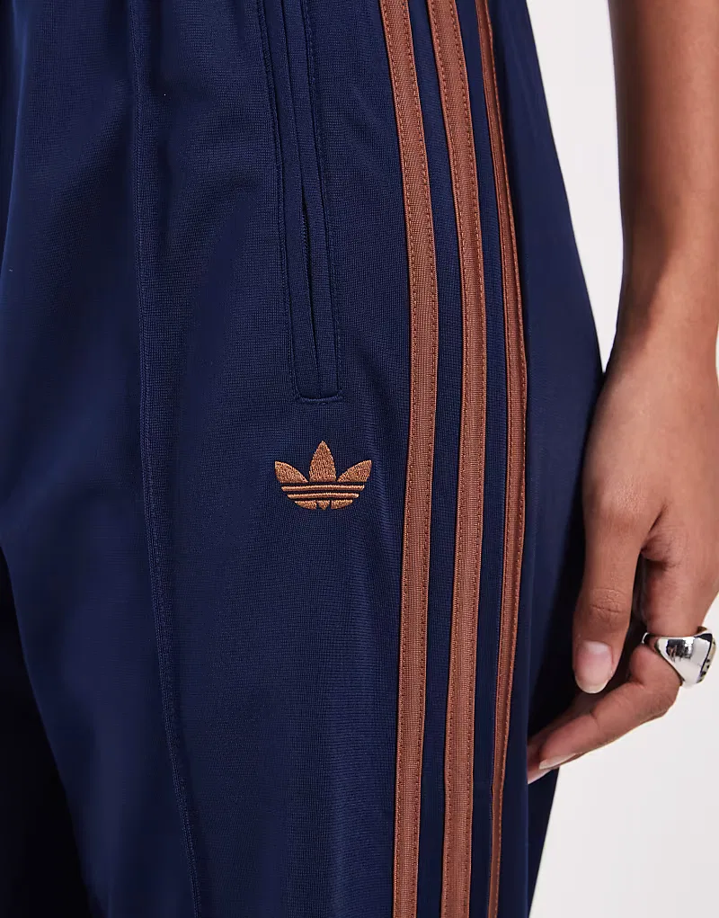 Спортивные брюки Adidas Originals Firebird свободного кроя, темно-синий и, коричневый — фото 3