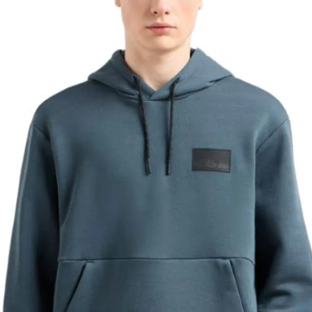 EMPORIO ARMANI Мужской свитшот с длинным рукавом Slate Gray Blue — фото 4