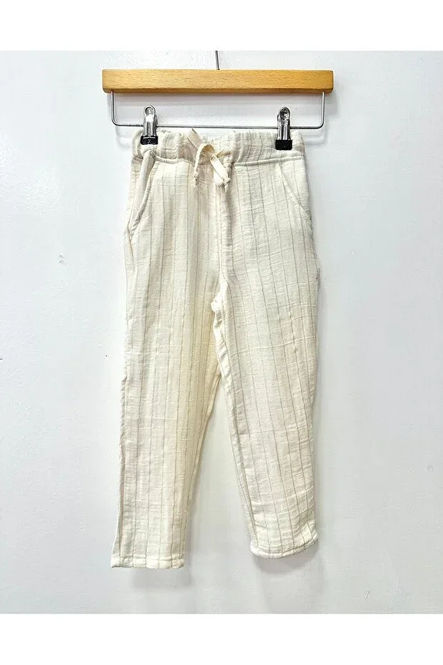 Детские брюки для девочек хлопковые Rois, Beige