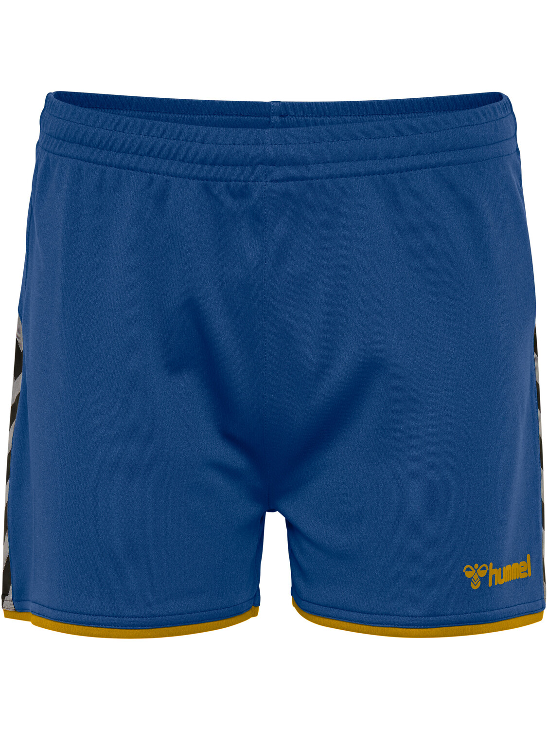 

Шорты Hummel Poly Frauen Hmlauthentic Poly, цвет TRUE BLUE/SPORTS YELLOW