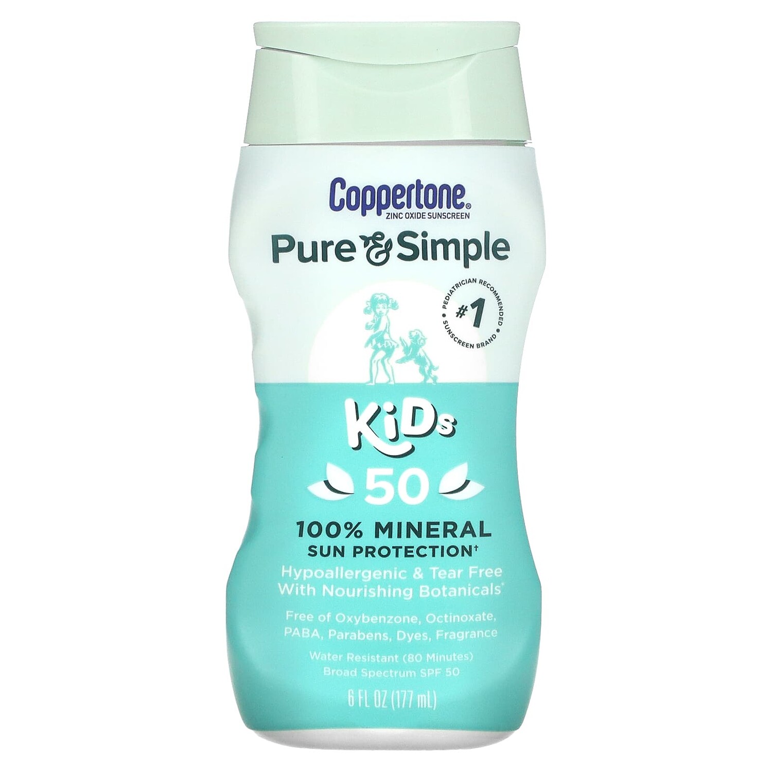 

Минеральная Защита Coppertone SPF 50 от солнца, 177 мл