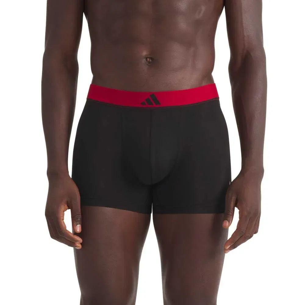 Боксеры Active Micro Flex EC комплект 3 шт Adidas, черный — фото 2