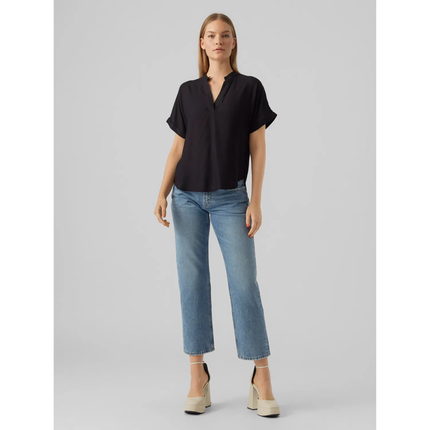 Женский блузка-топ Vero Moda, Black — фото 3