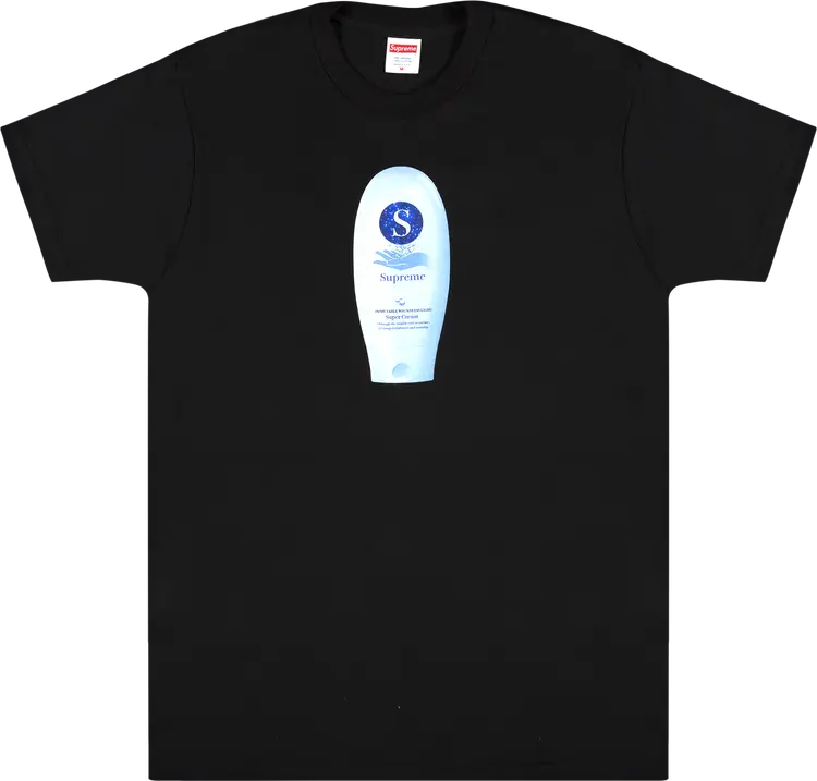 

Футболка Supreme Super Cream T-Shirt 'Black', черный
