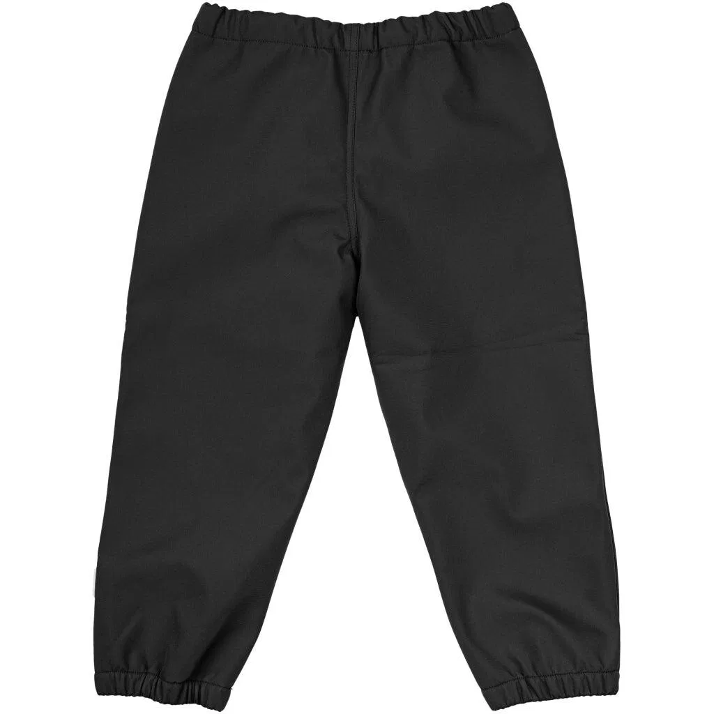 Детские непромокаемые брюки Mikk-line Softshellhose, Mikk-Line, Schwarz — фото 2