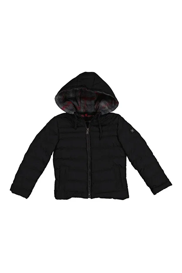 Детское пальто для девочек с капюшоном Lee Cooper, Black