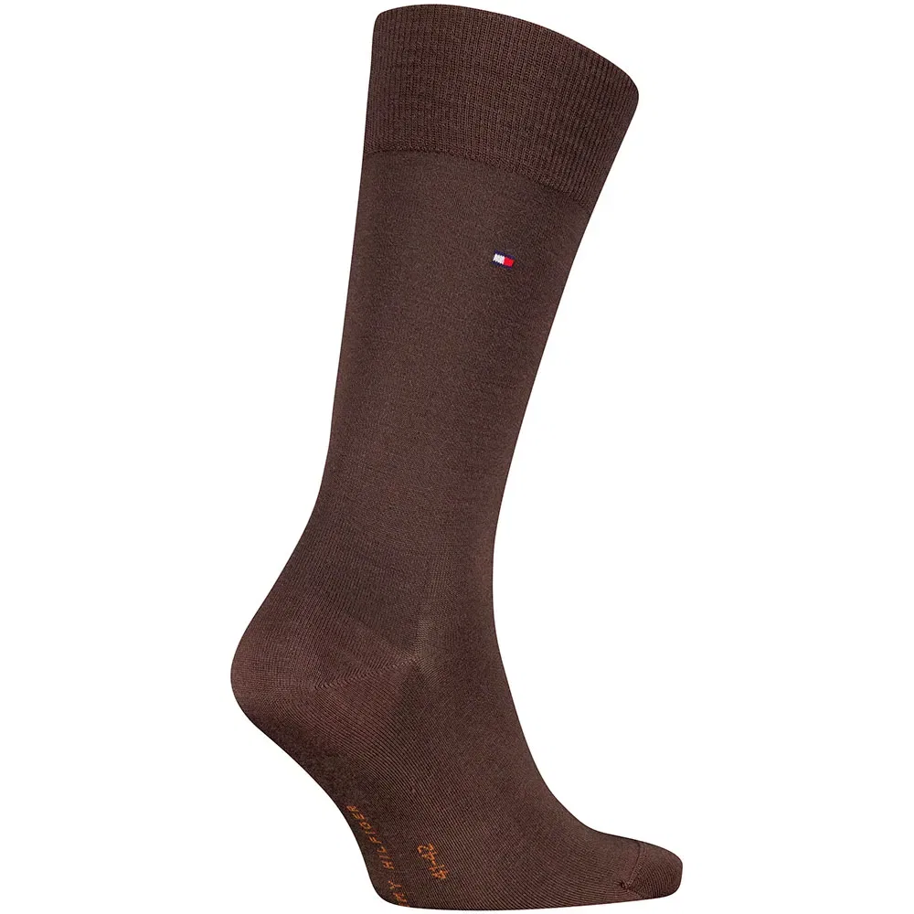 Мужские носки из мериносовой шерсти Tommy hilfiger, Brown — фото 2