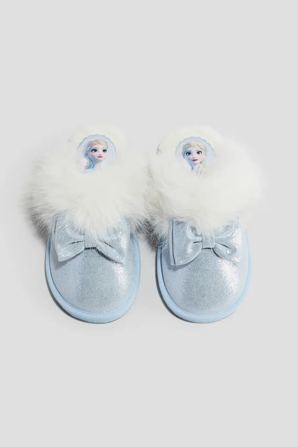 Сверкающие тапочки H&M, Hellblau/Eiskönigin