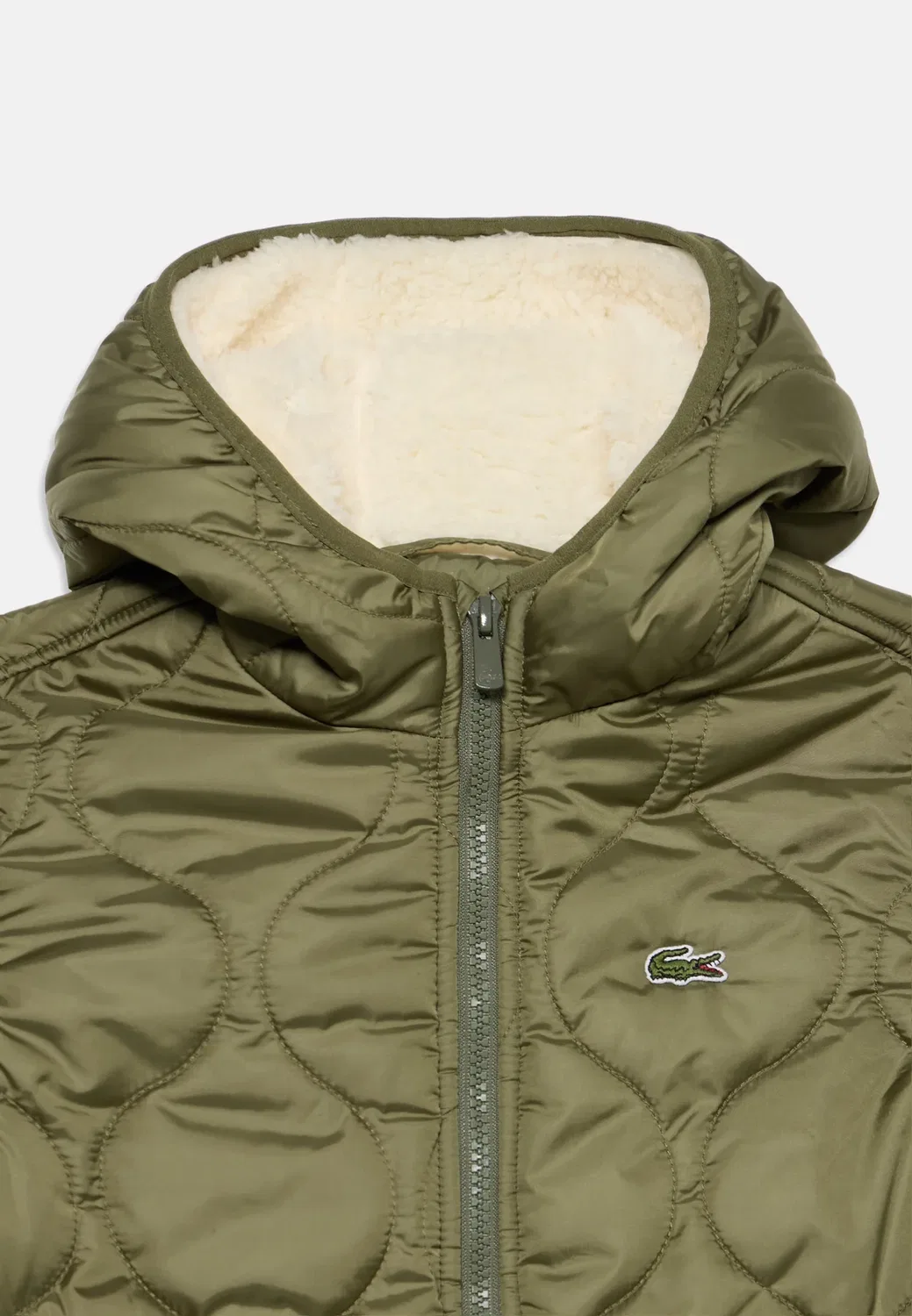 Лук - зимняя куртка Lacoste, Olive — фото 4
