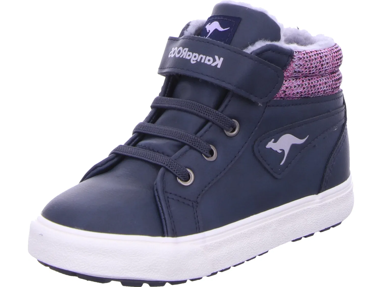 Обучающие ботинки с теплой подкладкой Kangaroos, синий