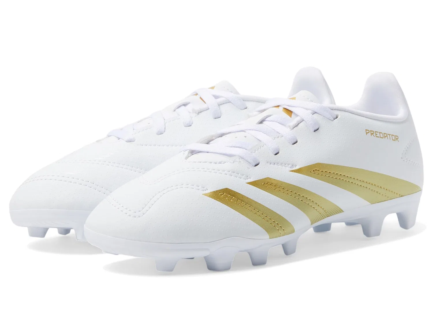 Детские бутсы для мальчиков с принтом Club Predator Flexible Ground Adidas, Core Black/Ftwr White/Solar Red