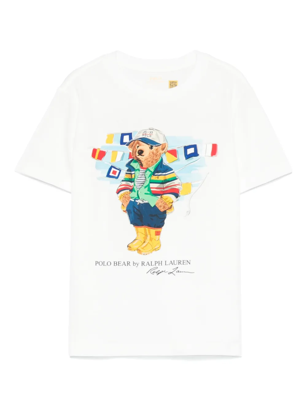 

Футболка Polo Bear Polo Ralph Lauren Kids, белый