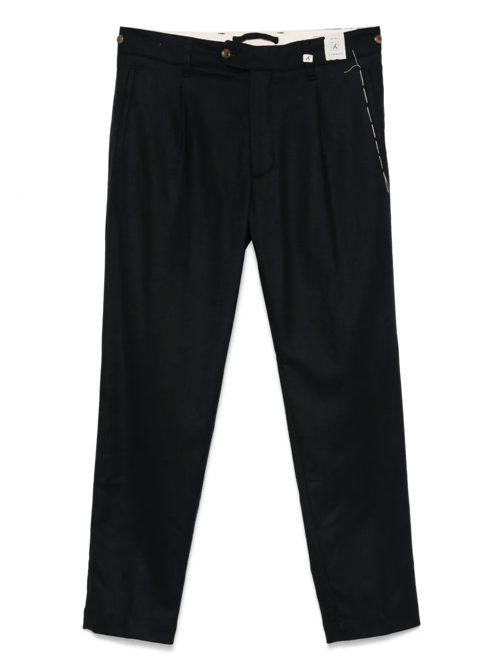 

Брюки с плиссированными карманами Myths, синий