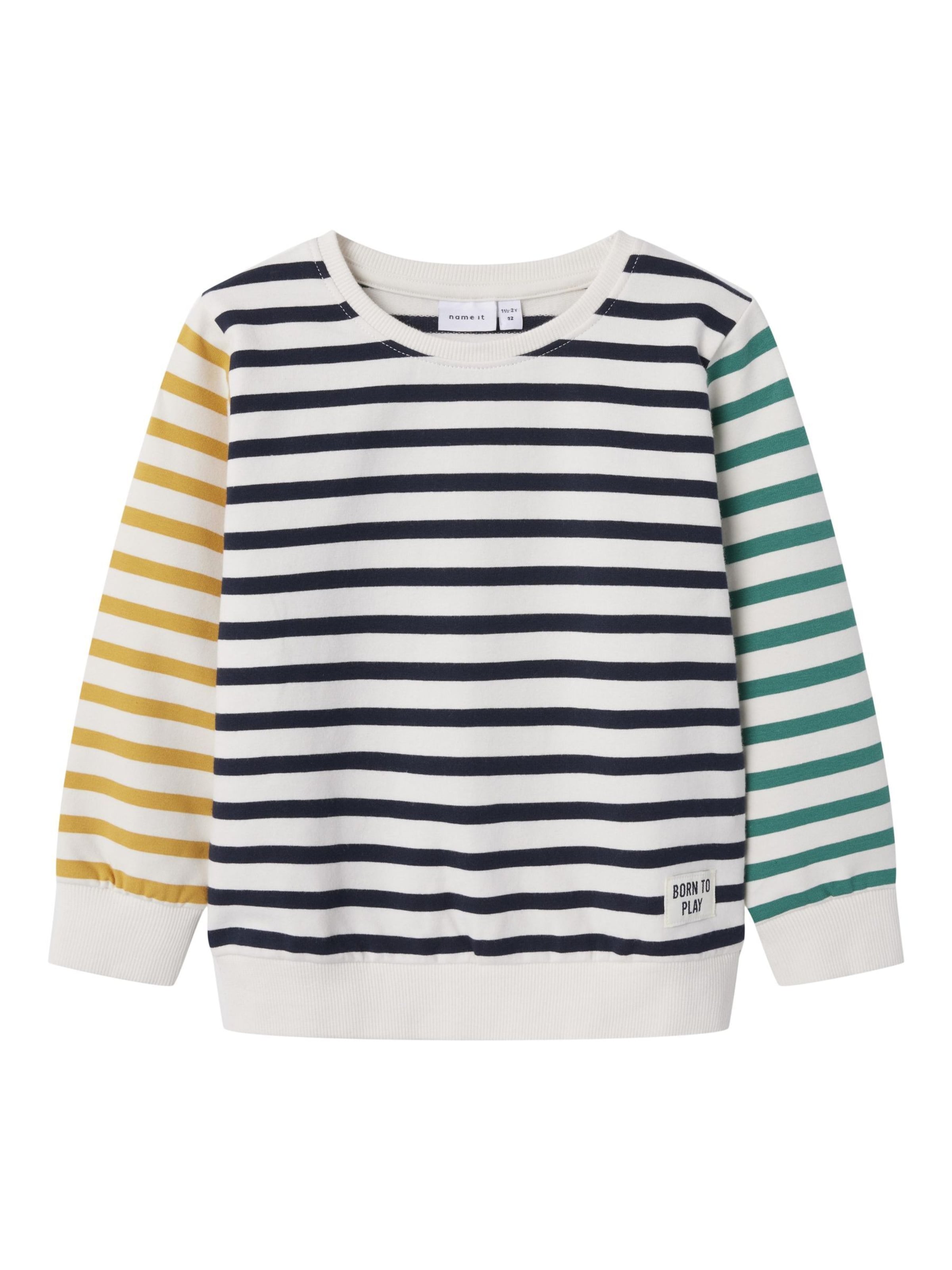 

NAME IT Толстовка в синем и белом цветах