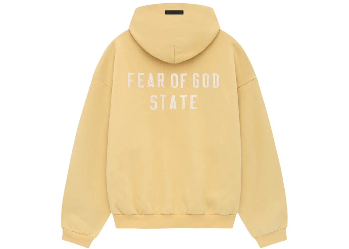 Мужская худи на молнии из плотного футера Fear of God Essentials, Amber