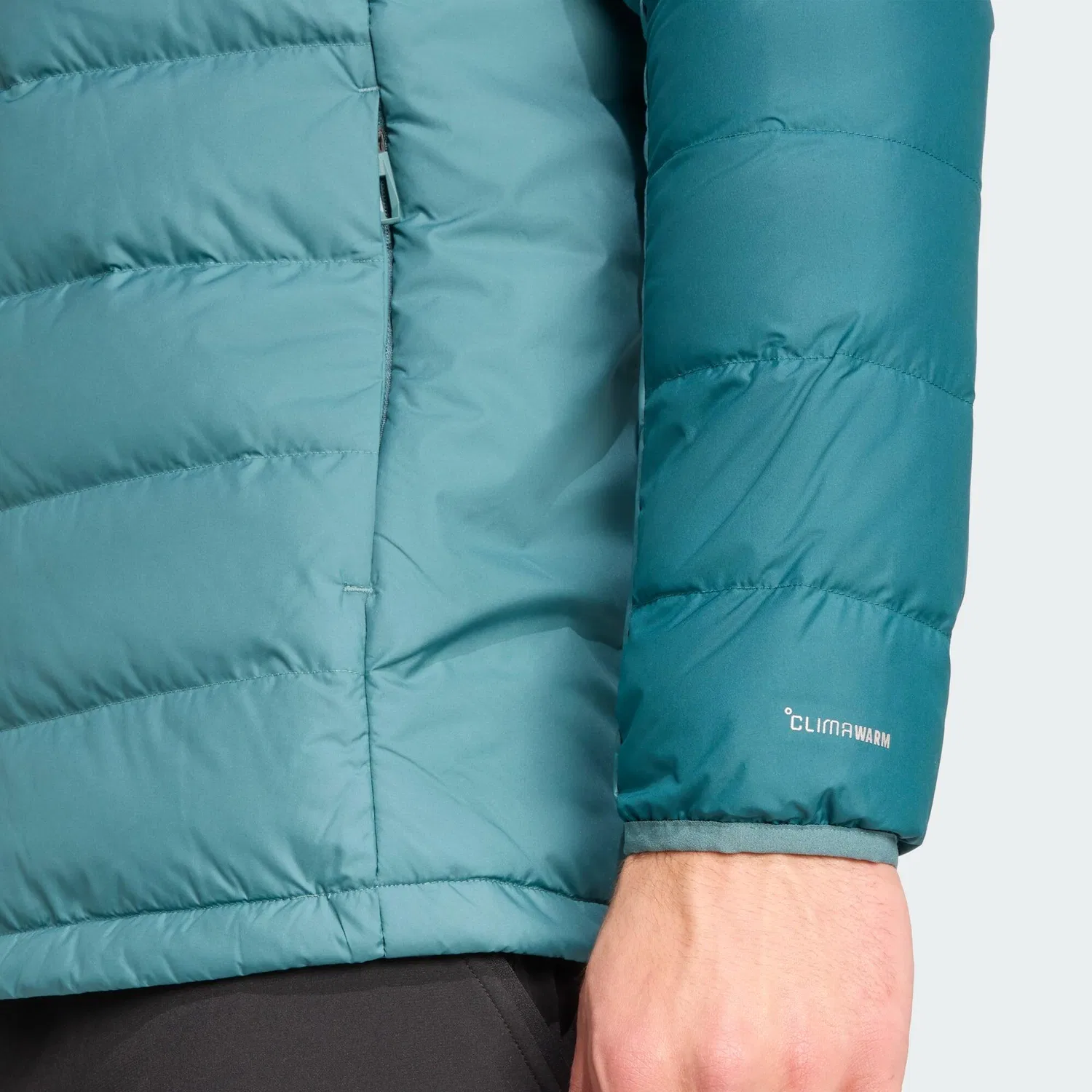 Мужская утепленная куртка Terrex Multi Light Down CLIMAWARM Adidas, Grun — фото 4