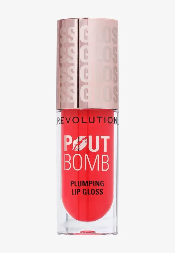 Блеск для губ объемный Pout Bomb Plumping Gloss Makeup Revolution Cherry Sheer Red 4.6 мл — фото 2