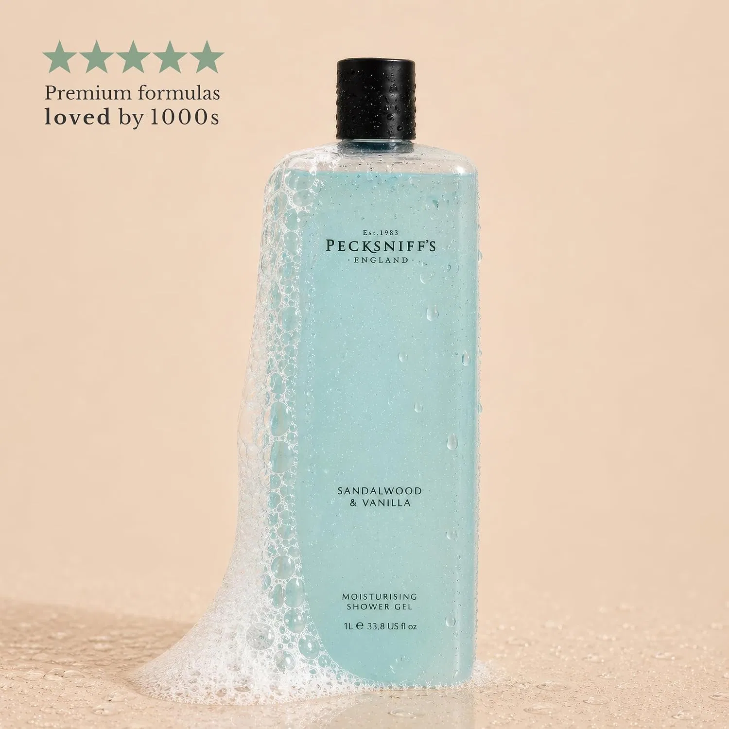 Гель для душа Sandalwood and Vanilla, Pecksniff's, 100 мл — фото 2