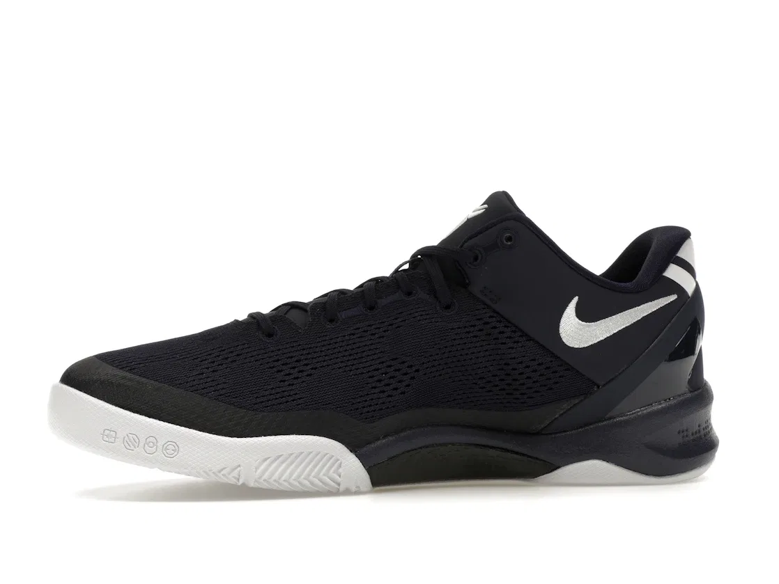 Детские кроссовки для мальчиков и девочек с низким профилем Nike Kobe 8 Protro Nike, College Navy — фото 3