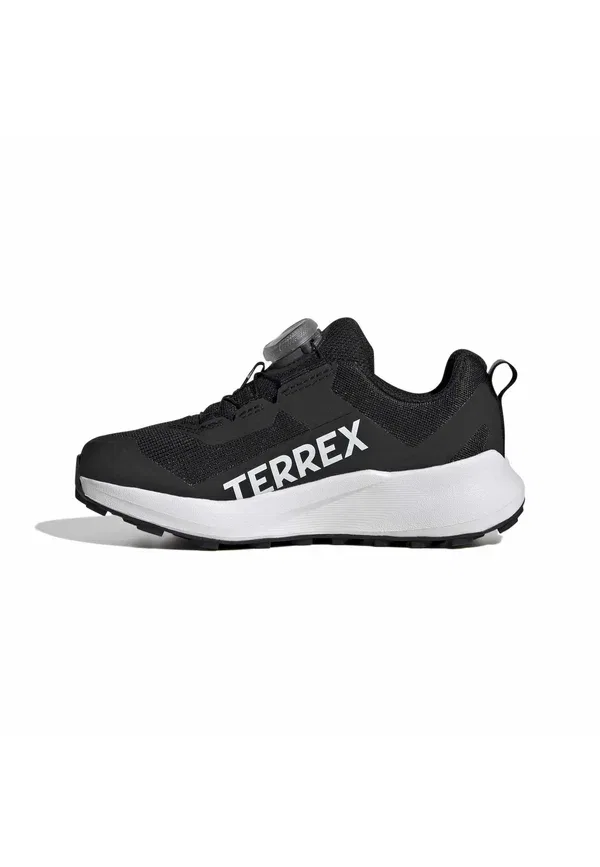 Кроссовки Agravic унисекс для бега по неровным поверхностям Adidas Terrex, белый/черный/оранжевый