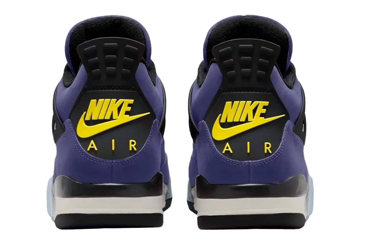 Детские кроссовки Jordan Retro 4 Lakers Imperial Purple Multi-Color — фото 2