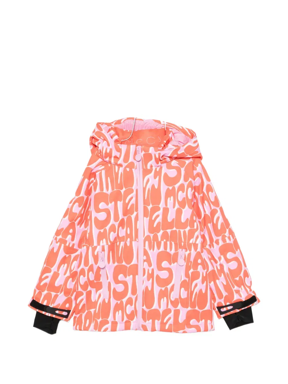 Куртка утепленная Stella McCartney Kids, розовый
