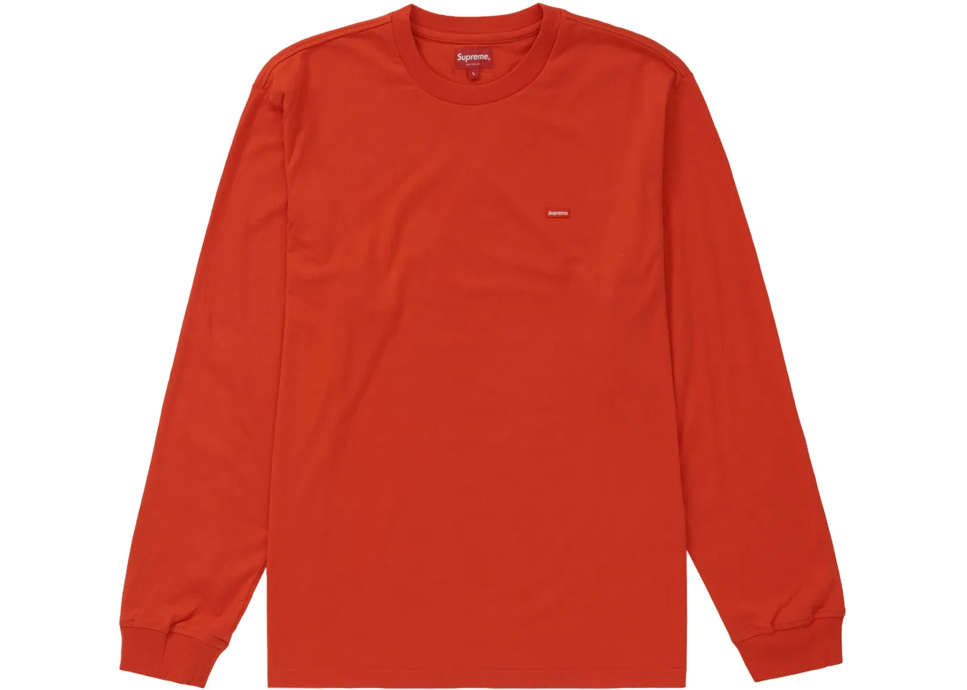 Мужская футболка с длинным рукавом Supreme Tee (FW22), Bright Orange