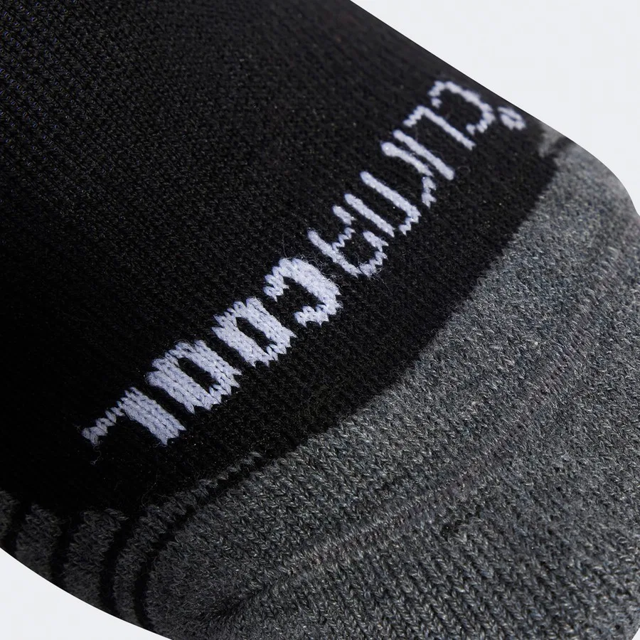 Спортивные носки с технологией Climacool, средней длины, 3 пары, модель Pernce Climacool Cushioned Bilekli, adidas, Черный — фото 4