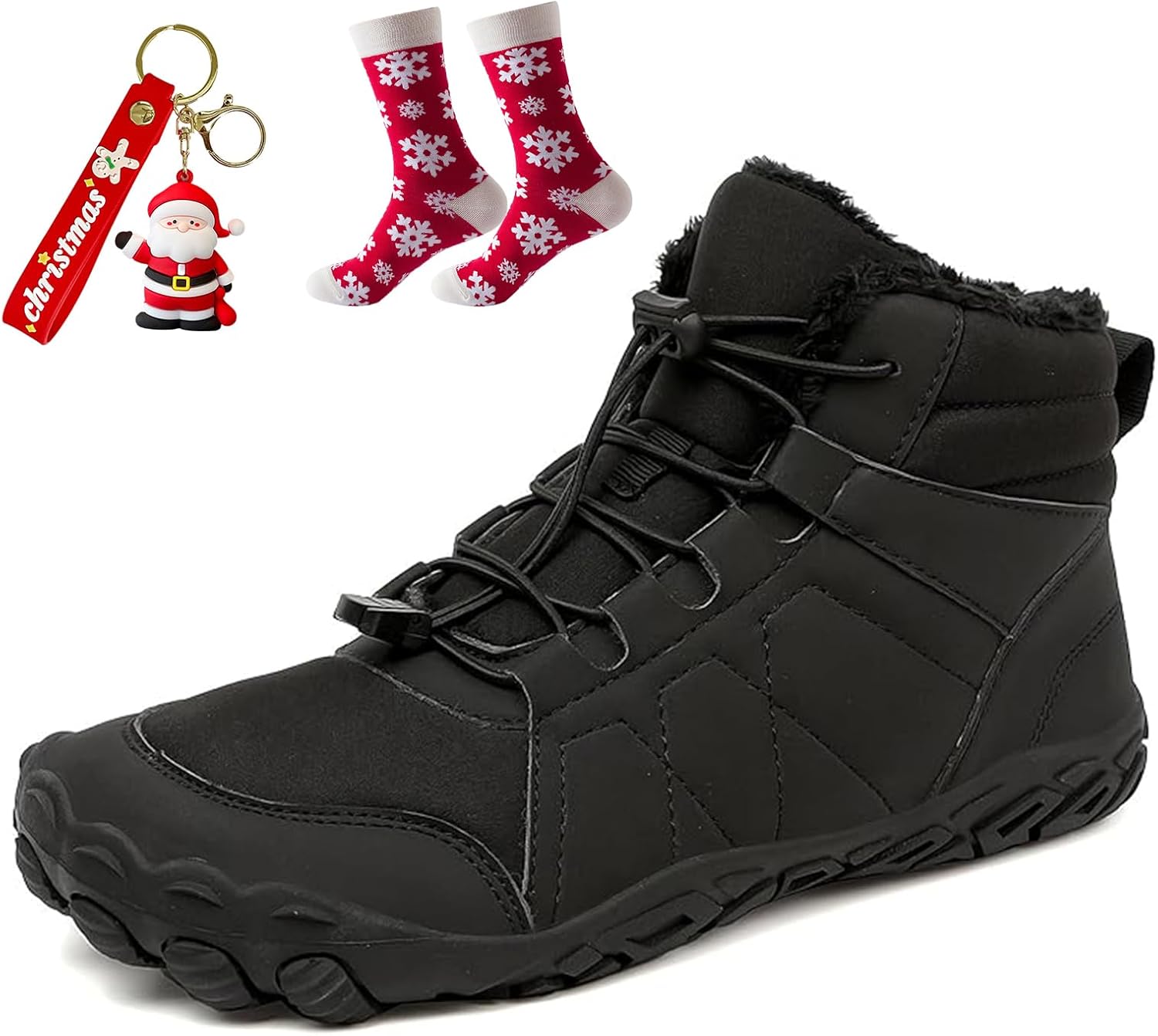 

Зимняя обувь Giltpeak для женщин, босоножки, удобные зимние женские босоножки, водонепроницаемые ботинки с широкой носочной частью, черный