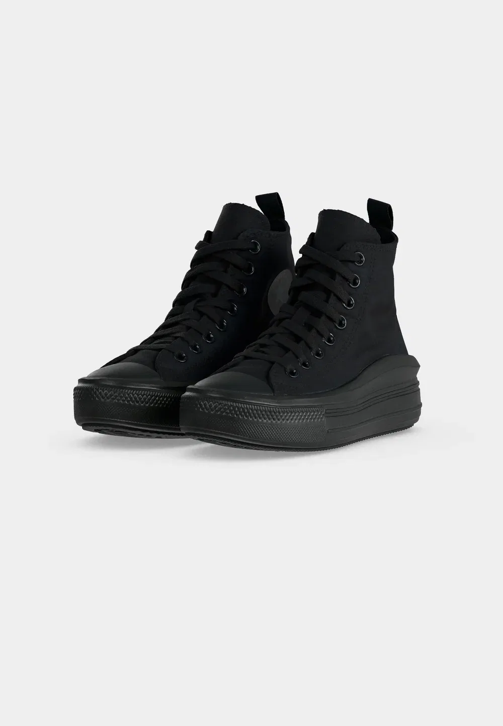 Кроссовки унисекс Chuck Taylor All Star Move - высокие кроссовки Converse, Black/Dark Smoke Grey — фото 3