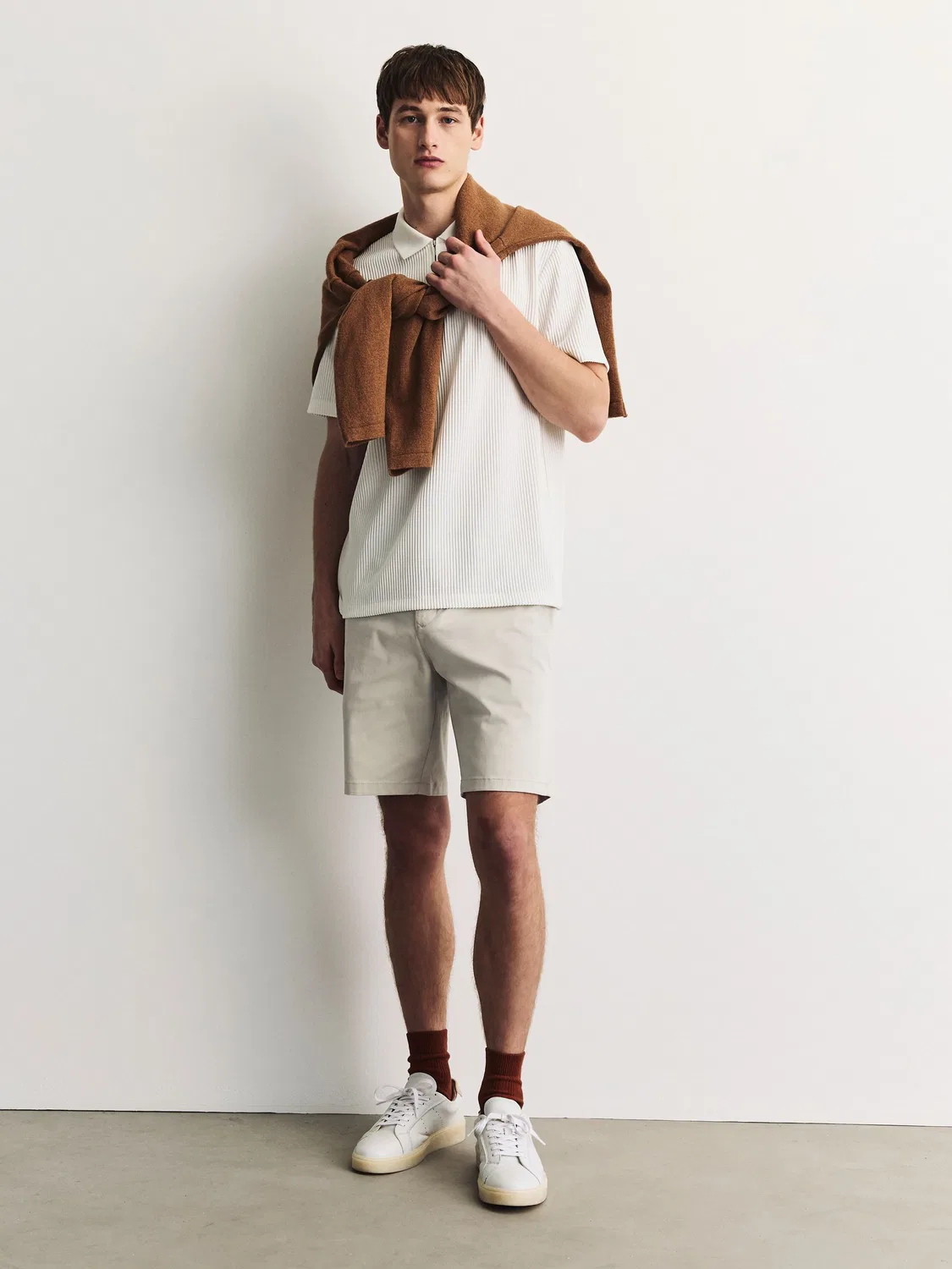 Шорты чинос, Slim Fit, Bone Next — фото 2