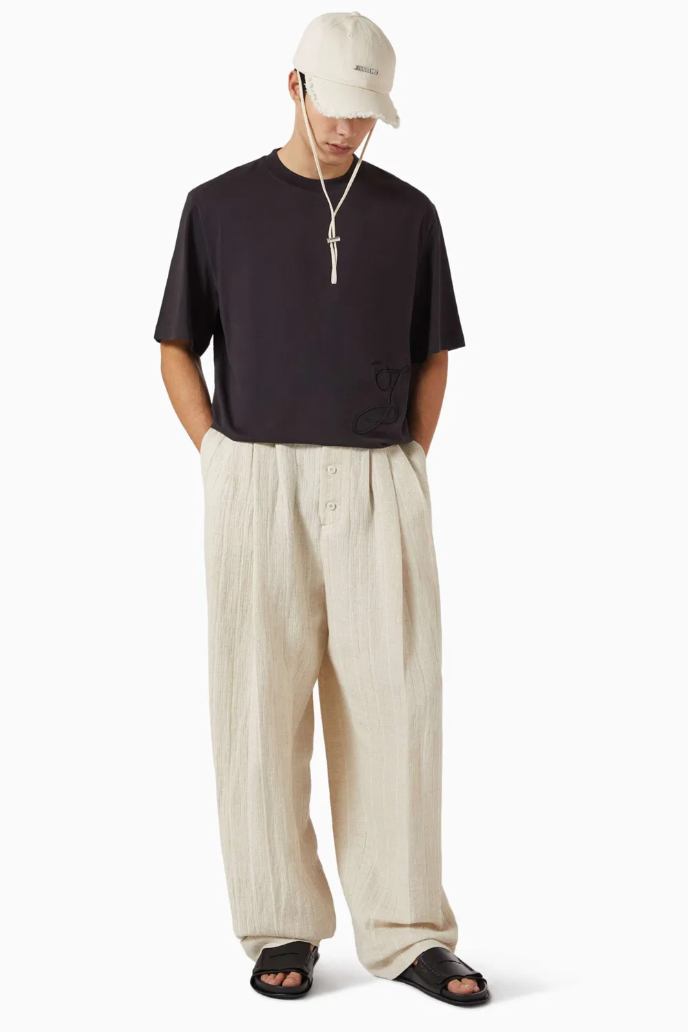 Футболка хлопковая Le J Jacquemus — фото 2