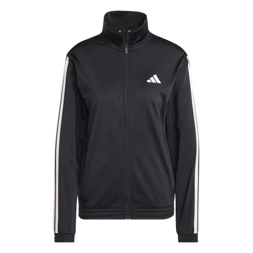 Женская куртка из трикотажа с молнией Dayready Adidas, Black — фото 3