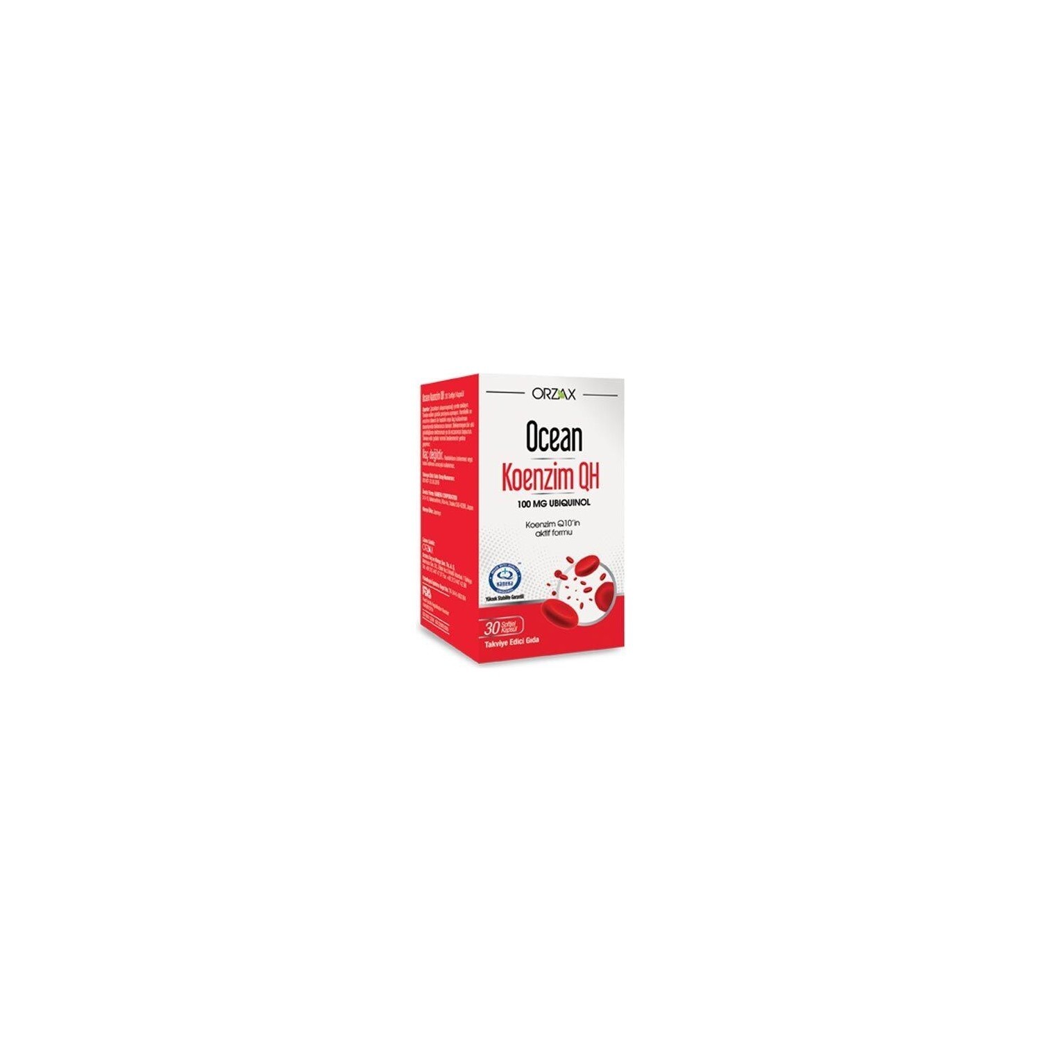 

Коэнзим Qh Orzax Ocean, 30 капсул