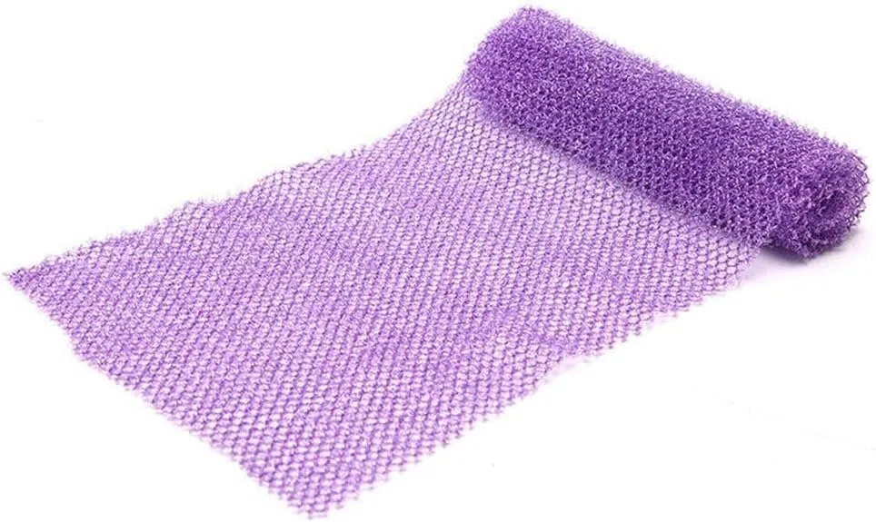 Мочалка для тела African Net, ZYWUOY, 65x20 см, Purple