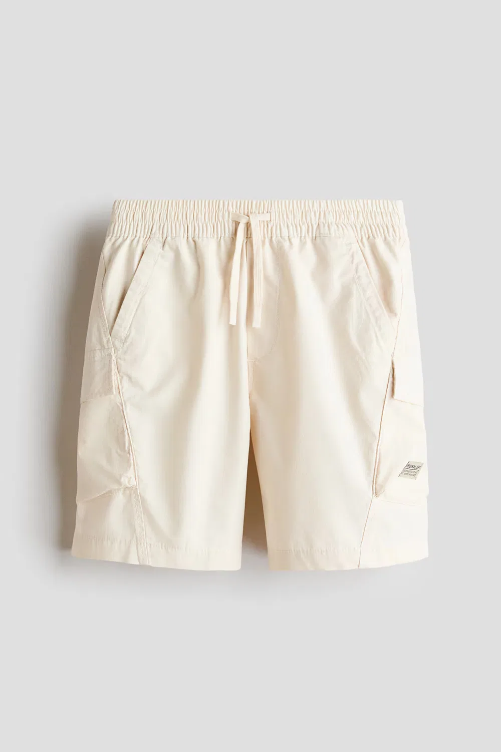 Хлопковые шорты-карго H&M, Cremefarben