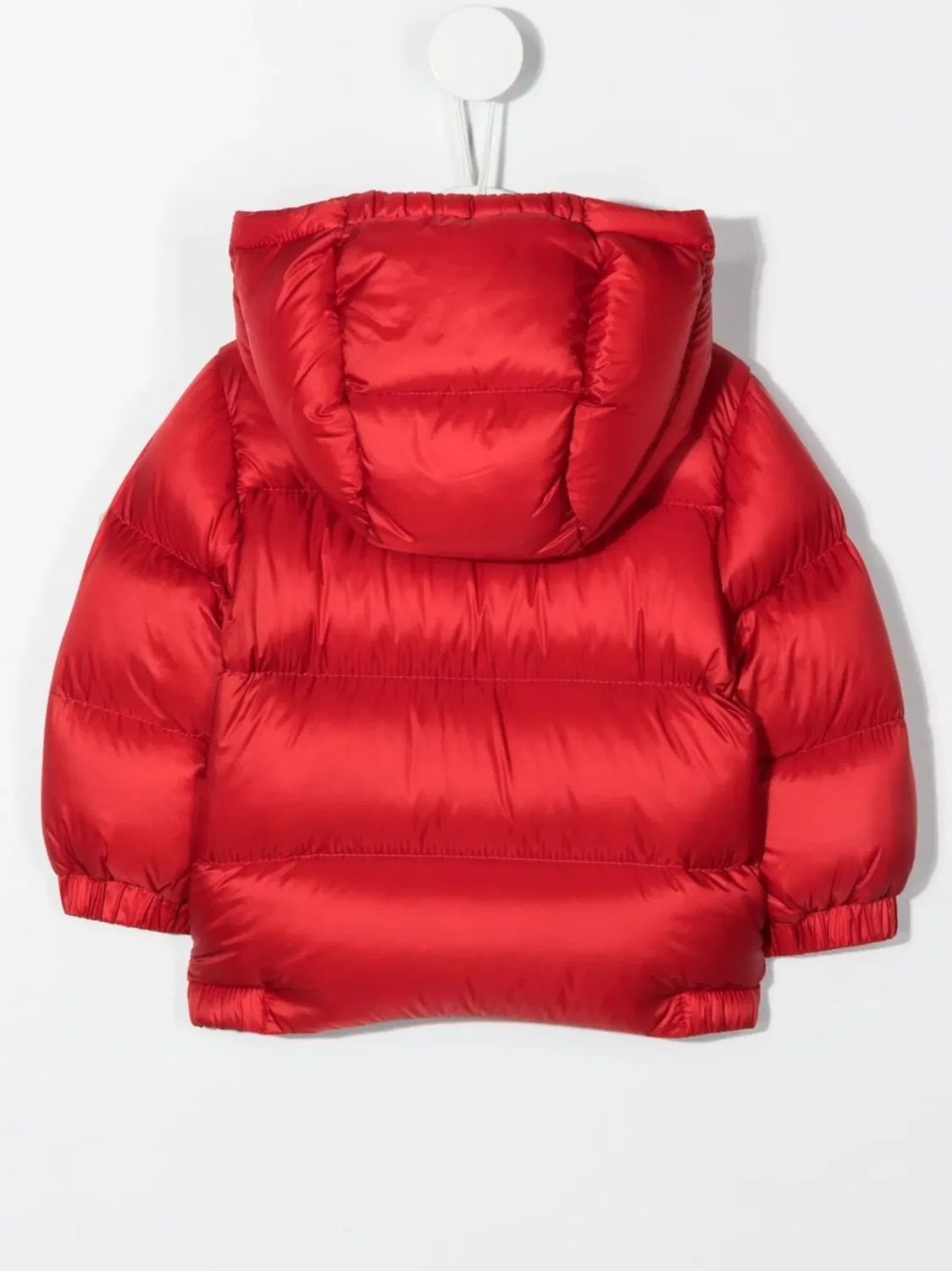 Утепленная Куртка Пуховик Moncler, красный — фото 2