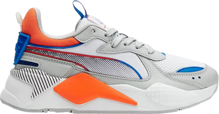 

Кроссовки Puma RS-X 3D Big Kid White Cool Light Grey, белый