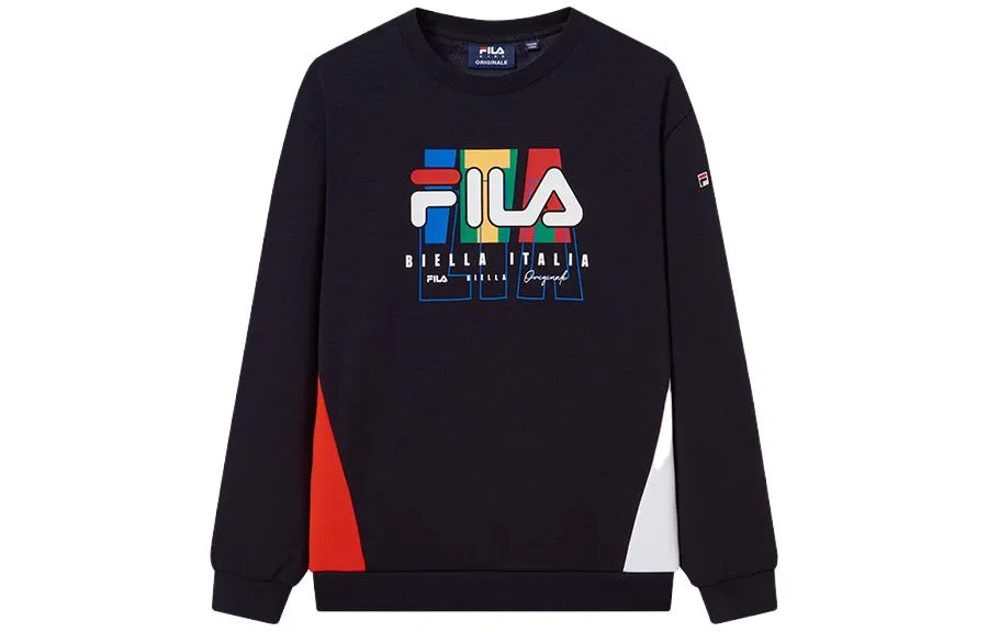 Детская толстовка с длинным рукавом Legend Blue FILA KIDS, Legend Blue
