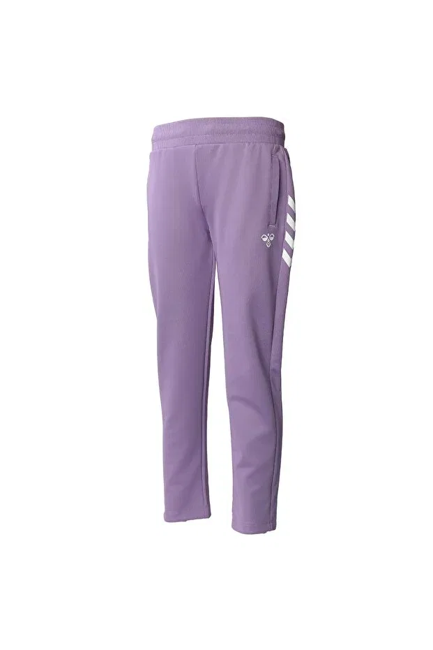 Детские спортивные брюки для девочек зауженные Hummel, Purple