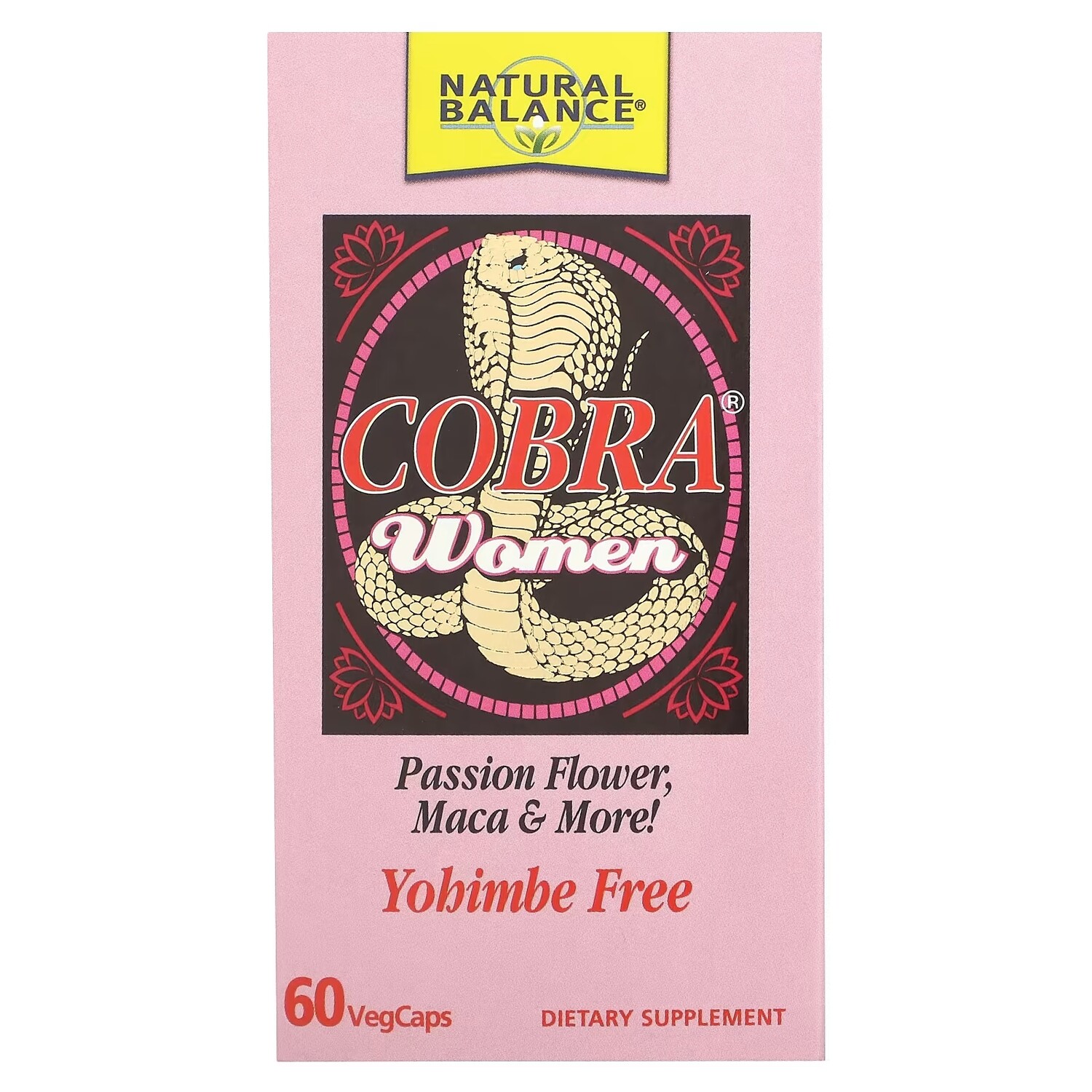 

Добавка Natural Balance Cobra Women, 60 капсул