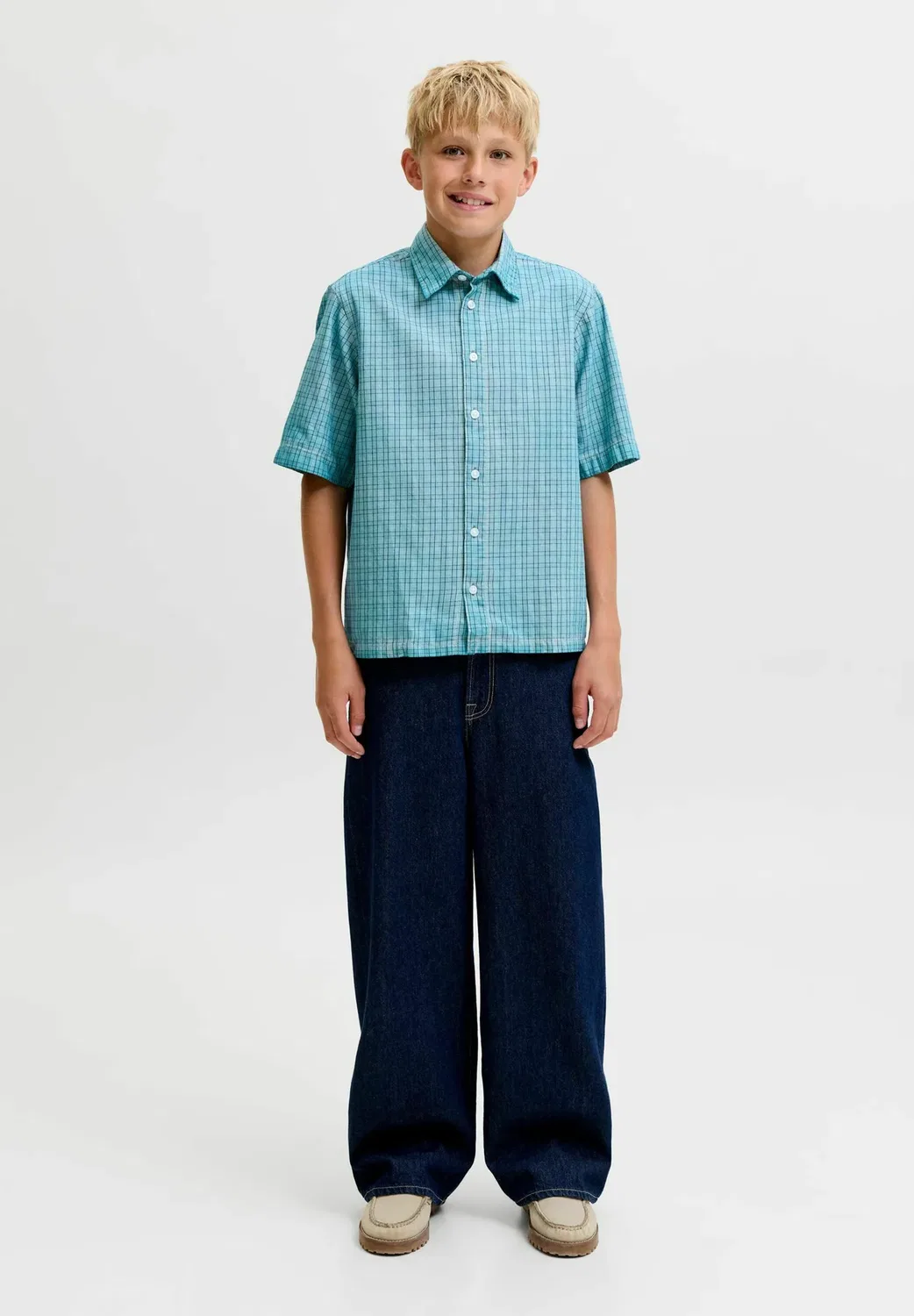 Рубашка, рубашка для юниоров - рубашка Jack & Jones Junior, Omphalodes