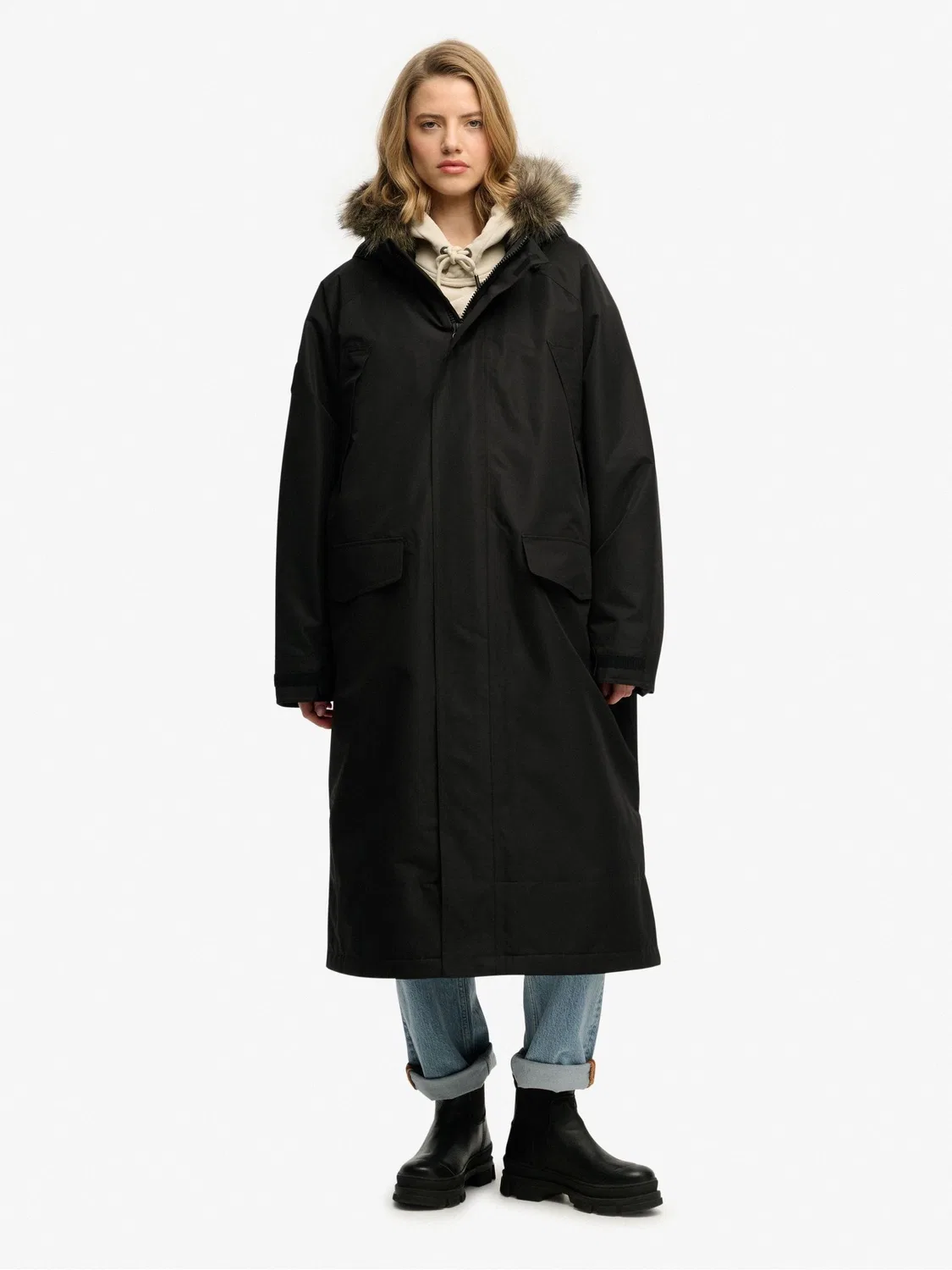 Халат Everest Superdry Black, Regular
