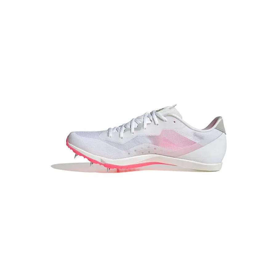 Детские шиповки для бега Adidas Adizero Distancestar, Белый — фото 2