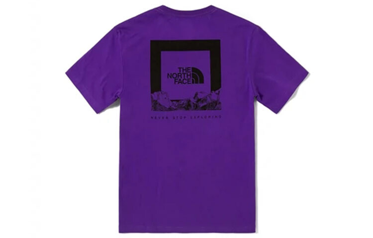 

Футболка унисекс Peak Purple The North Face, цвет Peak purple