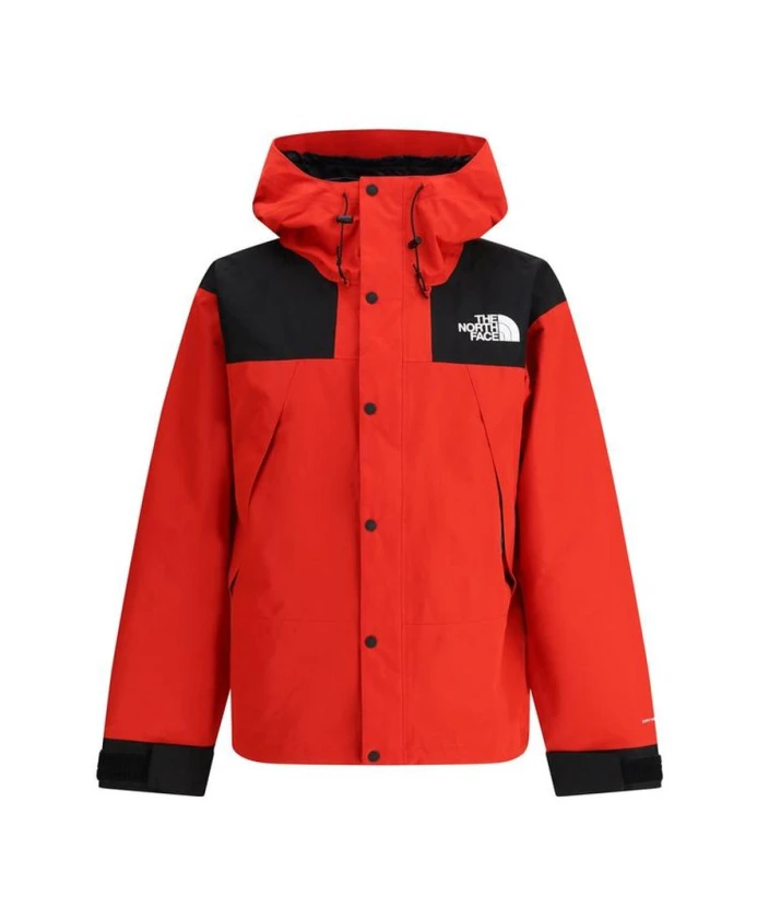 

Красная коробка, горная куртка The North Face, красный