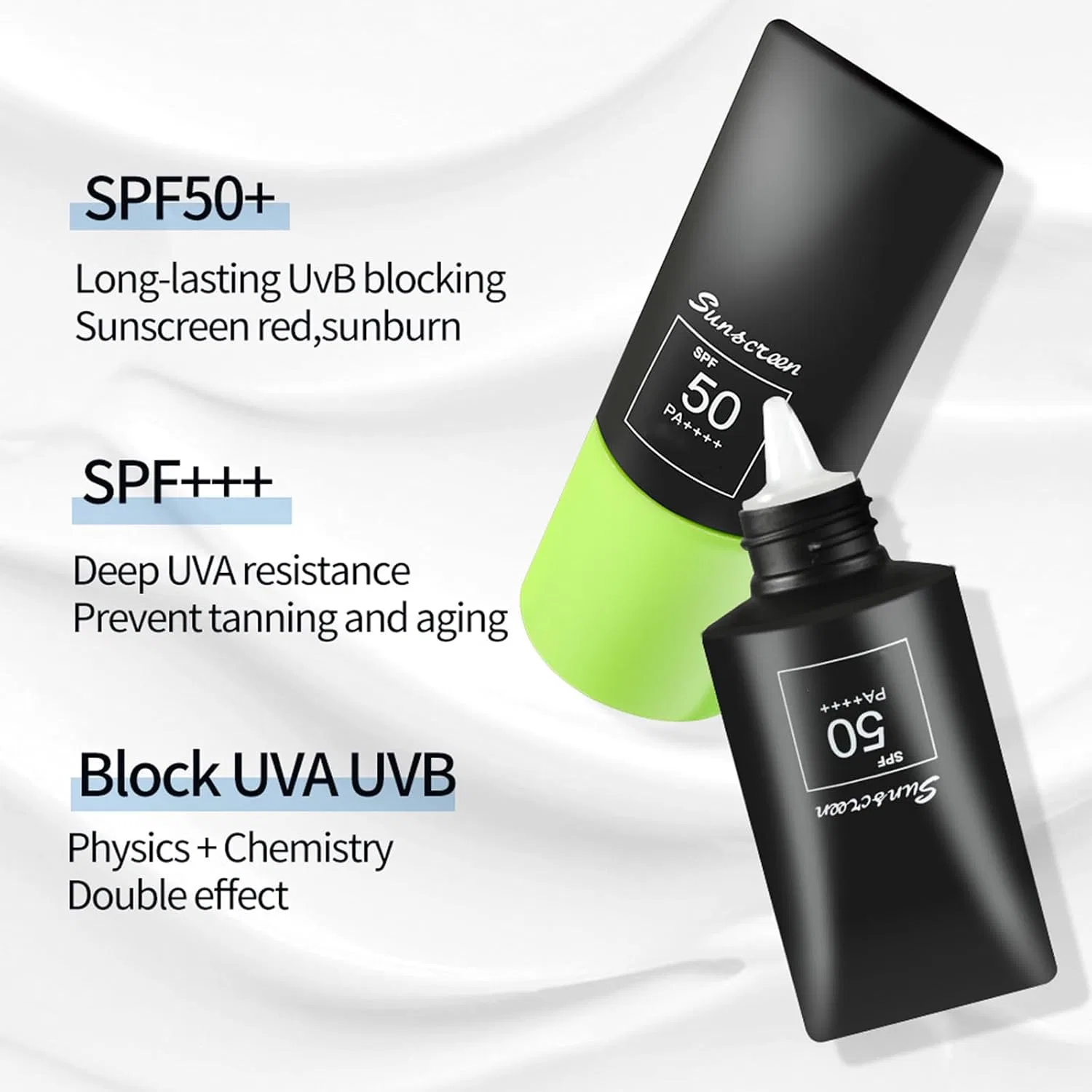 Солнцезащитный крем SPF 50 PA+++, AmourGlint, 30 г — фото 4