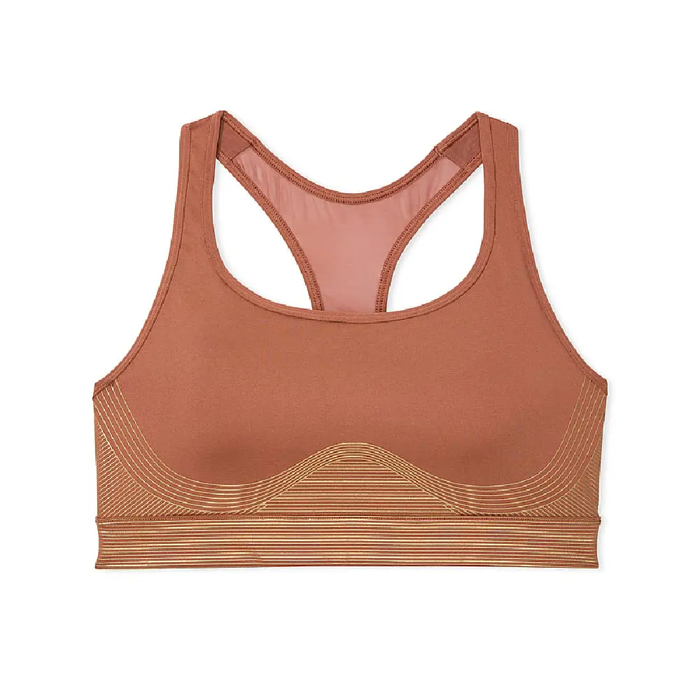 

Спортивный топ Victoria's Secret Player Shine Sports, коричневый