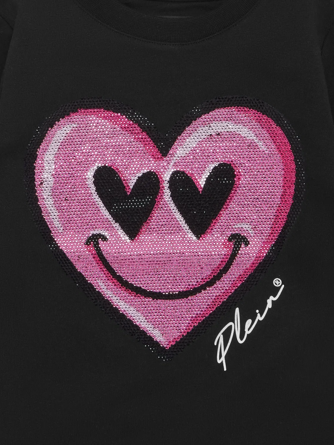 Свитшот Smile Philipp Plein, черный — фото 2